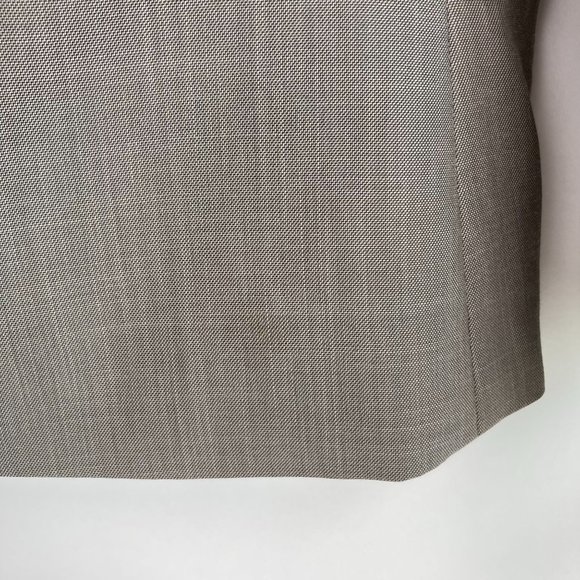 Calvin Klein Gray Two Button Blazer 12 - Picture 3 of 14